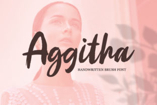 Aggitha: A Light Handwritten Font That Feels Like a Warm Welcome