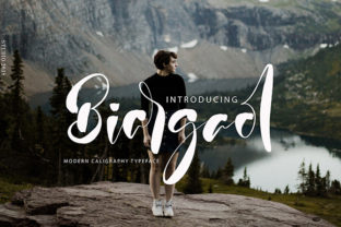 Biargaol: A Playful Handwritten Font for Creative Branding