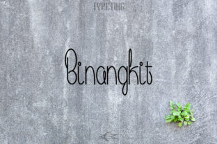 Binangkit: A Handwritten Font with a Whimsical Touch