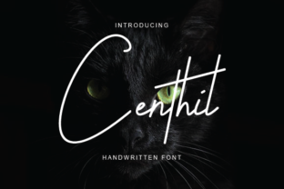 Centhil: A Light Script Font with a Bold Branding Spark