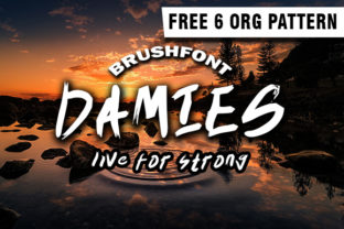 Damies: A Handwritten Font for Editorial Charm