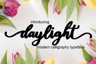 Daylight: A Font That Breathes Life into Your Handmade Creations