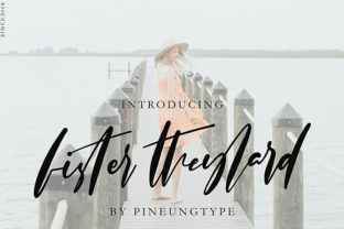 Fister Theylard: A Bold Script Font for Digital Design