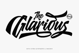 Glarious: A Font That Speaks with Style