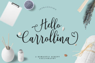 Hello Carrollina: A Script Font That Elevates Digital Branding