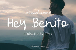 Hey Benito: A Light Handwritten Font That Elevates Digital Branding