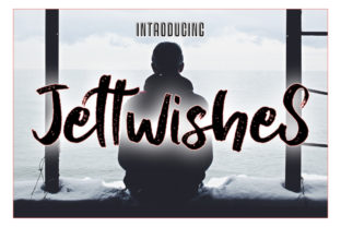 Jettwishes: A Bold Handwritten Font for Authentic Branding