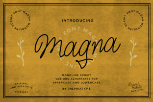 Magna: A Handwritten Font That Adds Character to Editorial Design