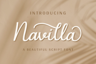 Navilla: A Script Font That Elevates Digital Branding