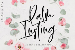 Palm Insting: A Handwritten Font for Editorial Warmth