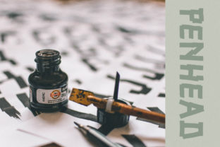 Penhead: A Refined Script Font for Editorial Design