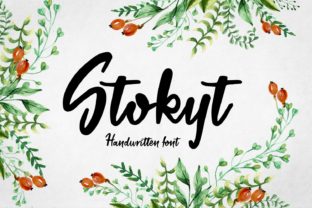 Stokyt: A Handwritten Font for Thoughtful Editorial Design