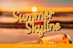 Summer Skyline: A Font That Adds Charm to Branding