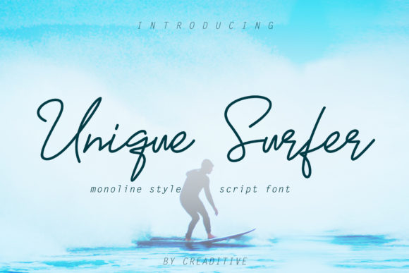 Unique Surfer: A Font That Adds Soul to Every Design