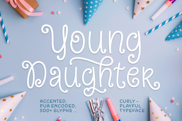 Young Daughter: A Font That Adds Personality to Your Web Design
